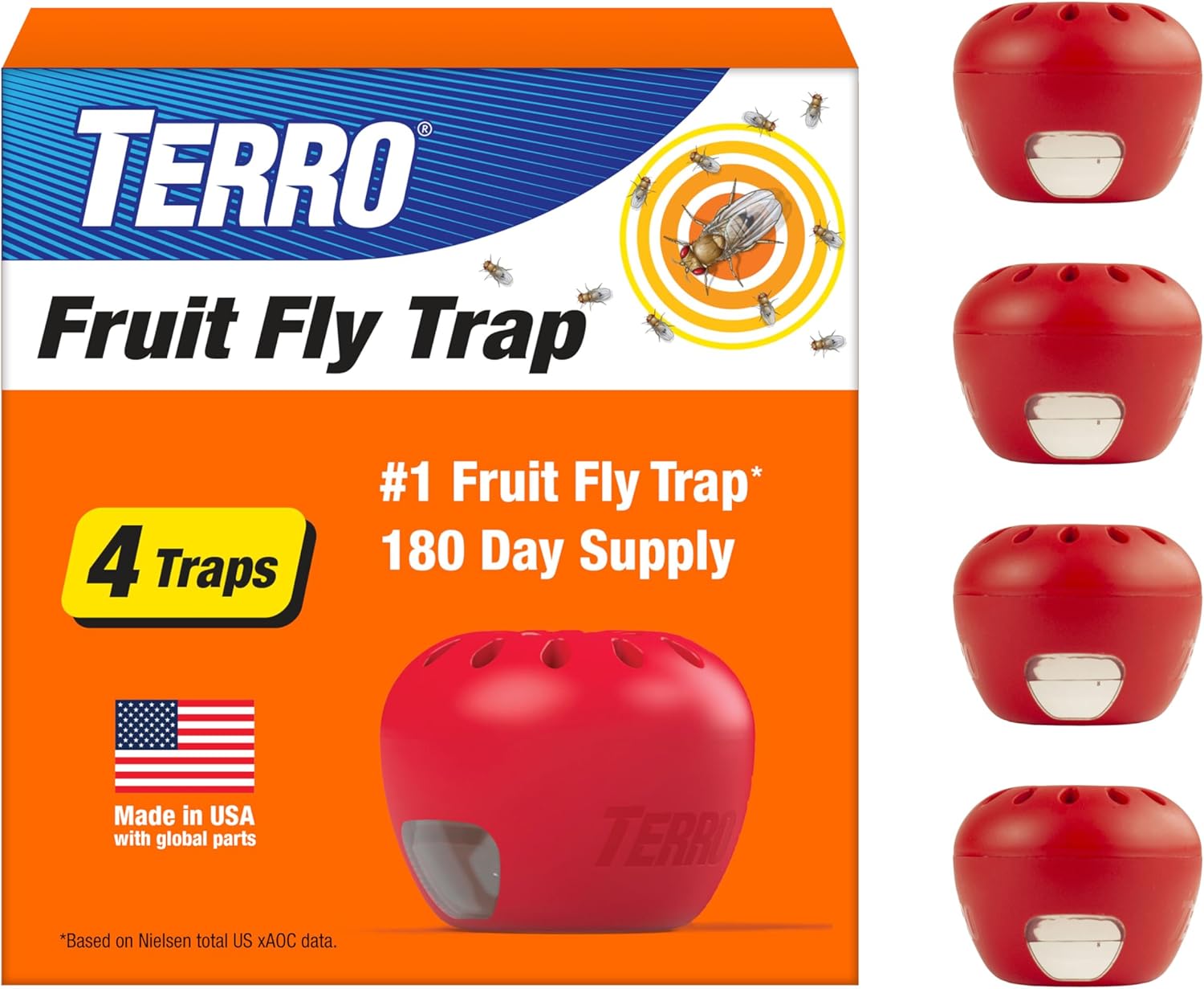 Fruit Fly Traps (Kitchen Counter Pack)