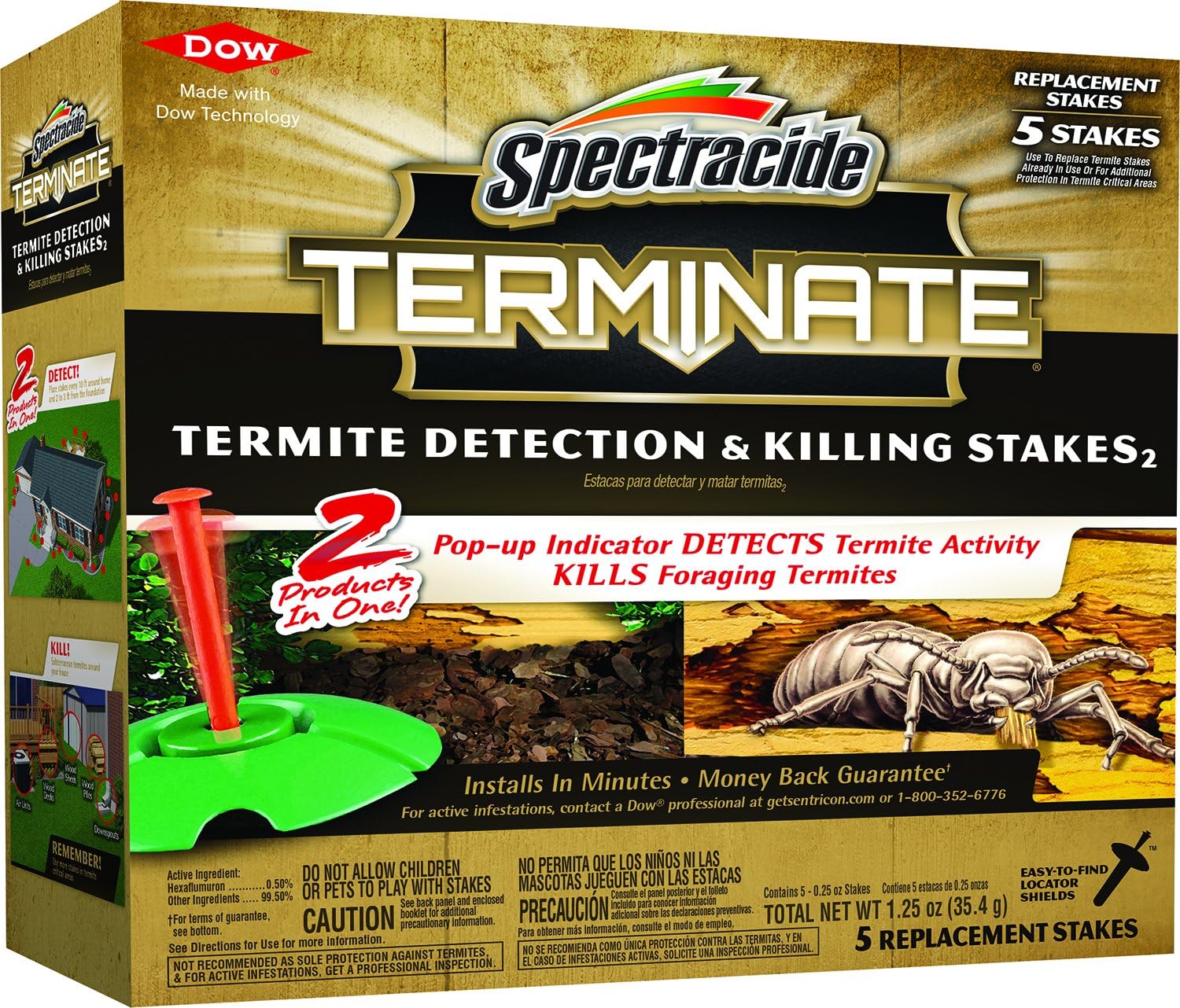 Termite Detection Stakes (Yard Monitor Kit)